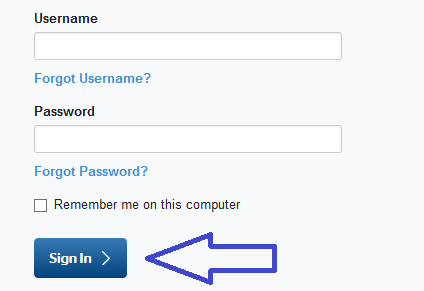 Time Warner Cable's login button