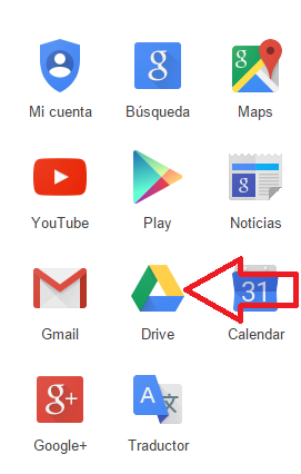Google Drive icon in Gmail