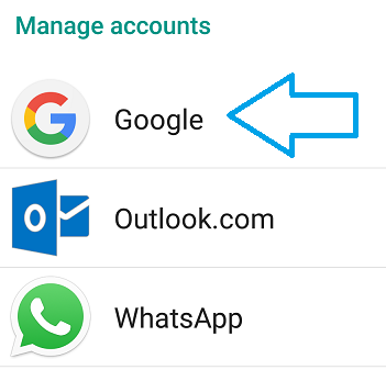 google account management settings button android img