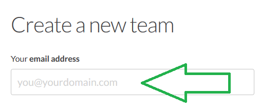slack email address field create new team image