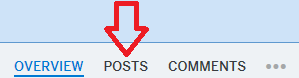 reddit posts button img with red arrow pointing down to it